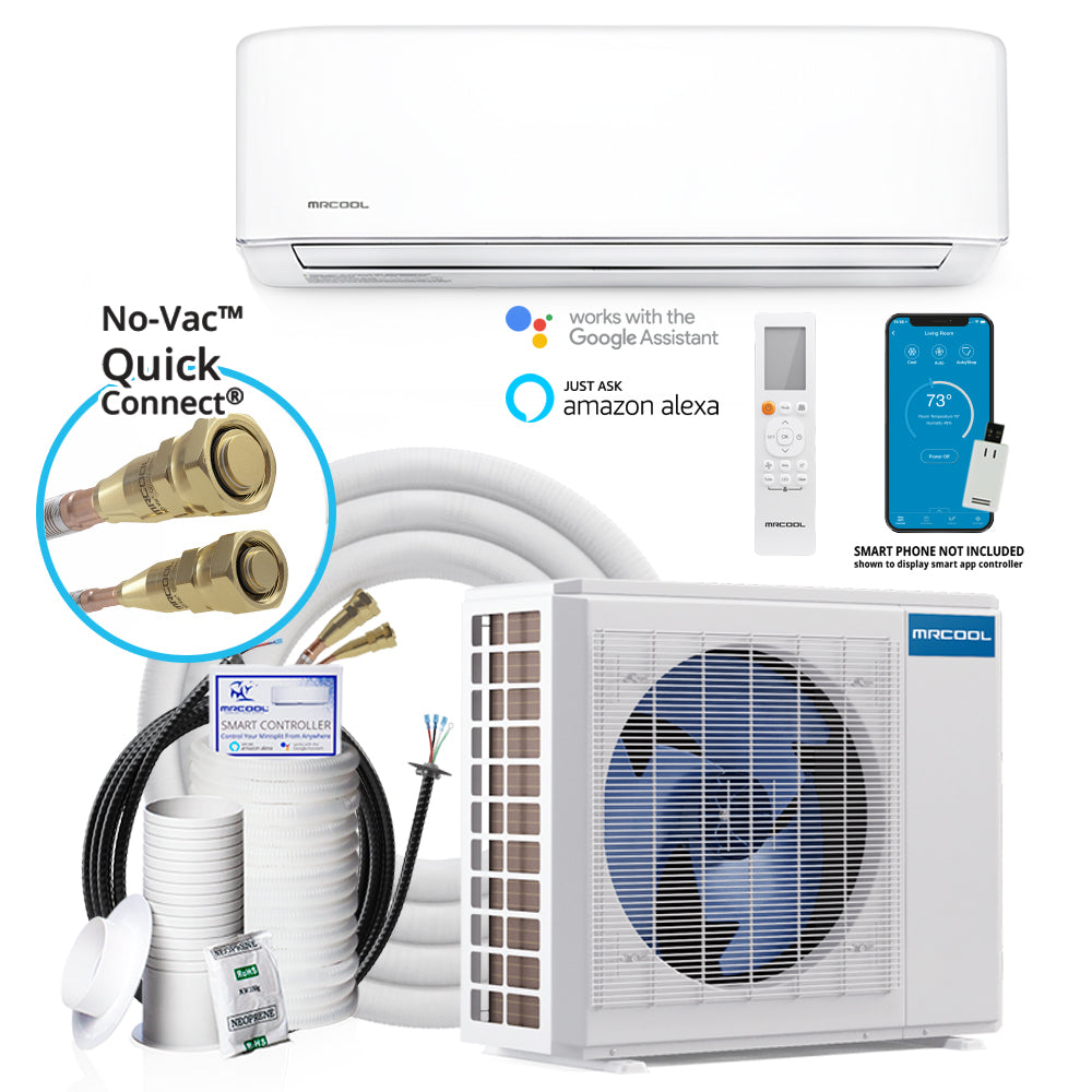 MRCOOL DIY 9K BTU 5th Gen Mini-Split Heat Pump System (115V)